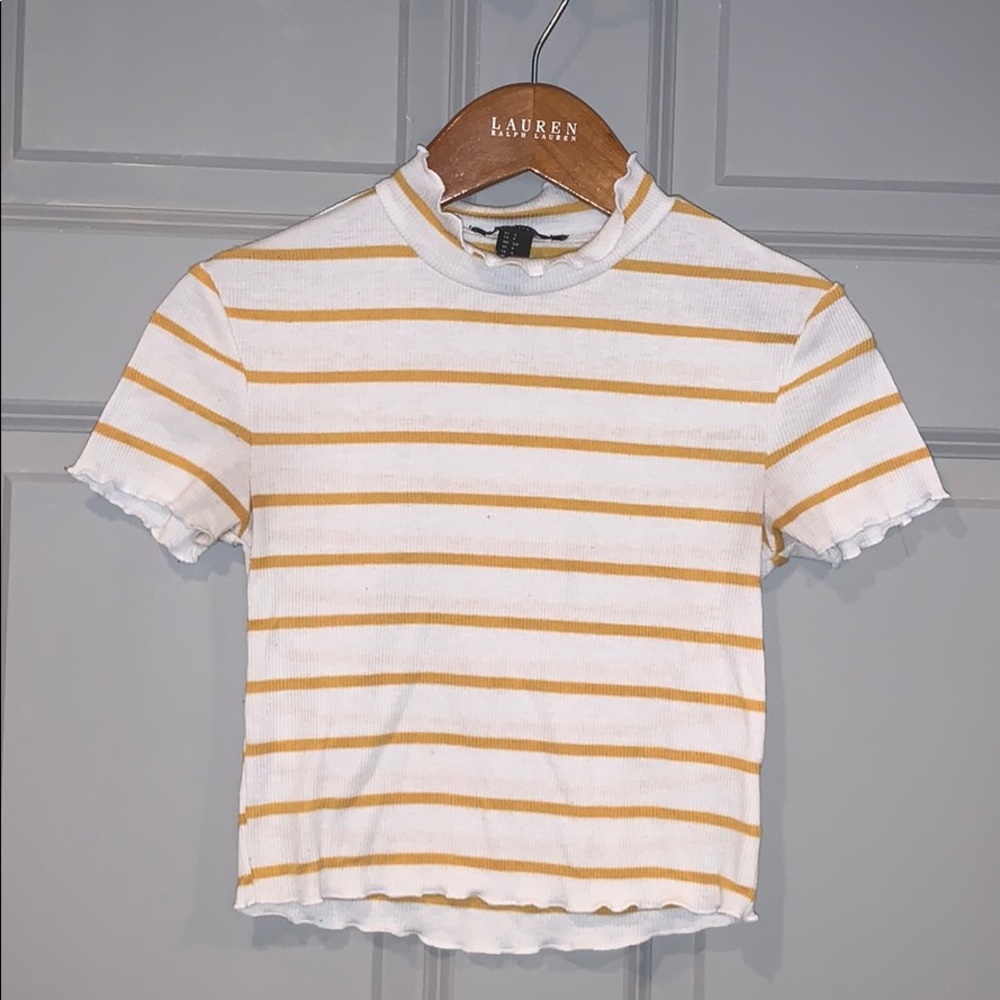 Forever 21 Mock Neck Crop Top